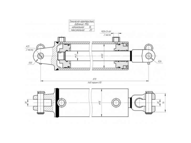 ЦГ-100.40х610.01
