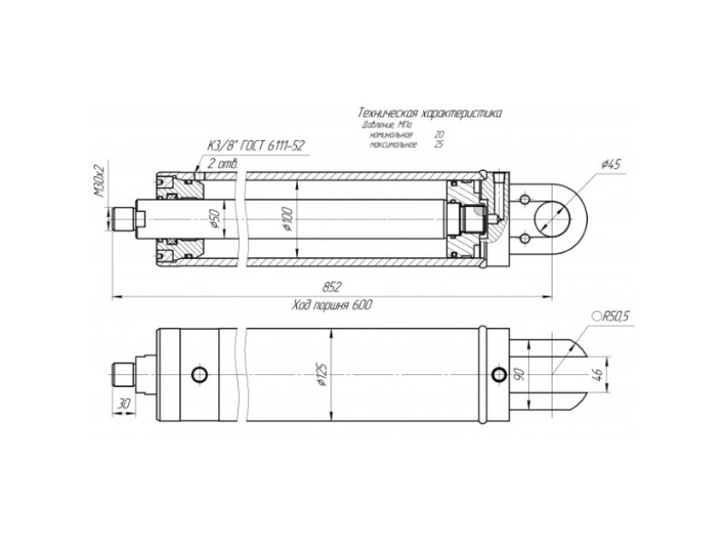 ЦГ-100.50х600.02