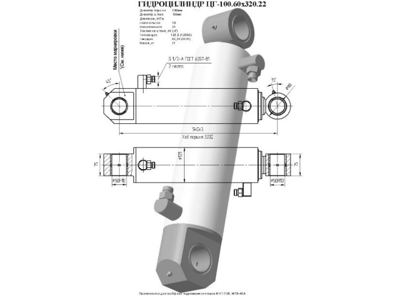 ЦГ-100.60х320.22