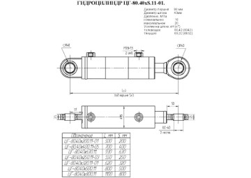 ЦГ-80.40х800.11