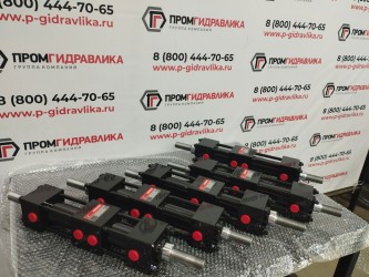 Гидроцилиндры на шпильках для производственной линии-1